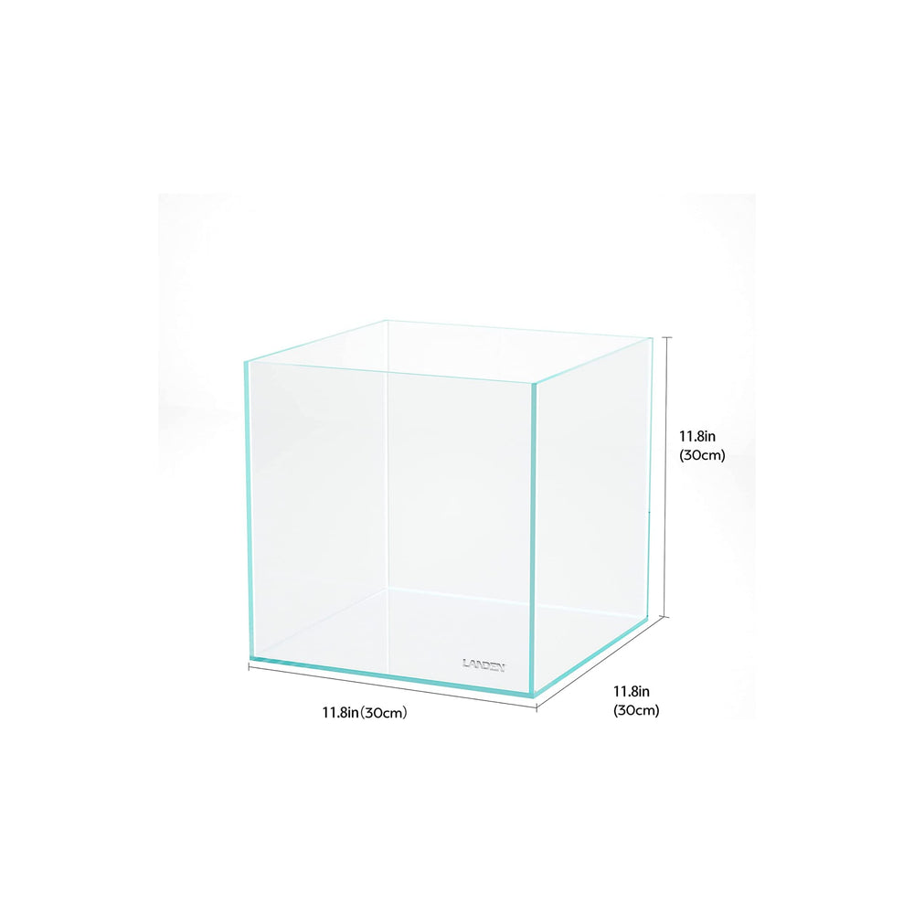 LANDEN acuario 30C dimensiones 30x30x30 cm para instalación compacta.