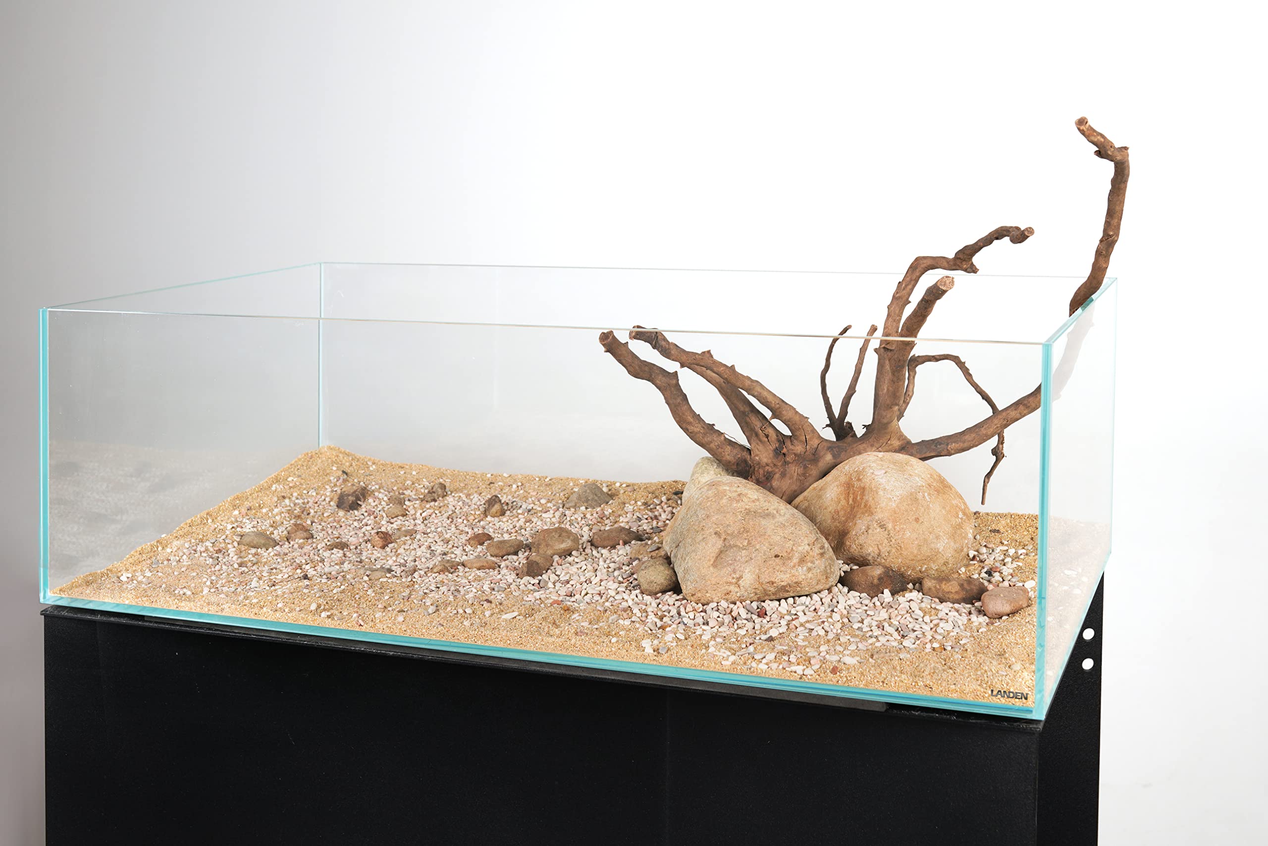 LANDEN Betanu arena acuario grano-medio, facilita limpieza y mantenimiento del sustrato.