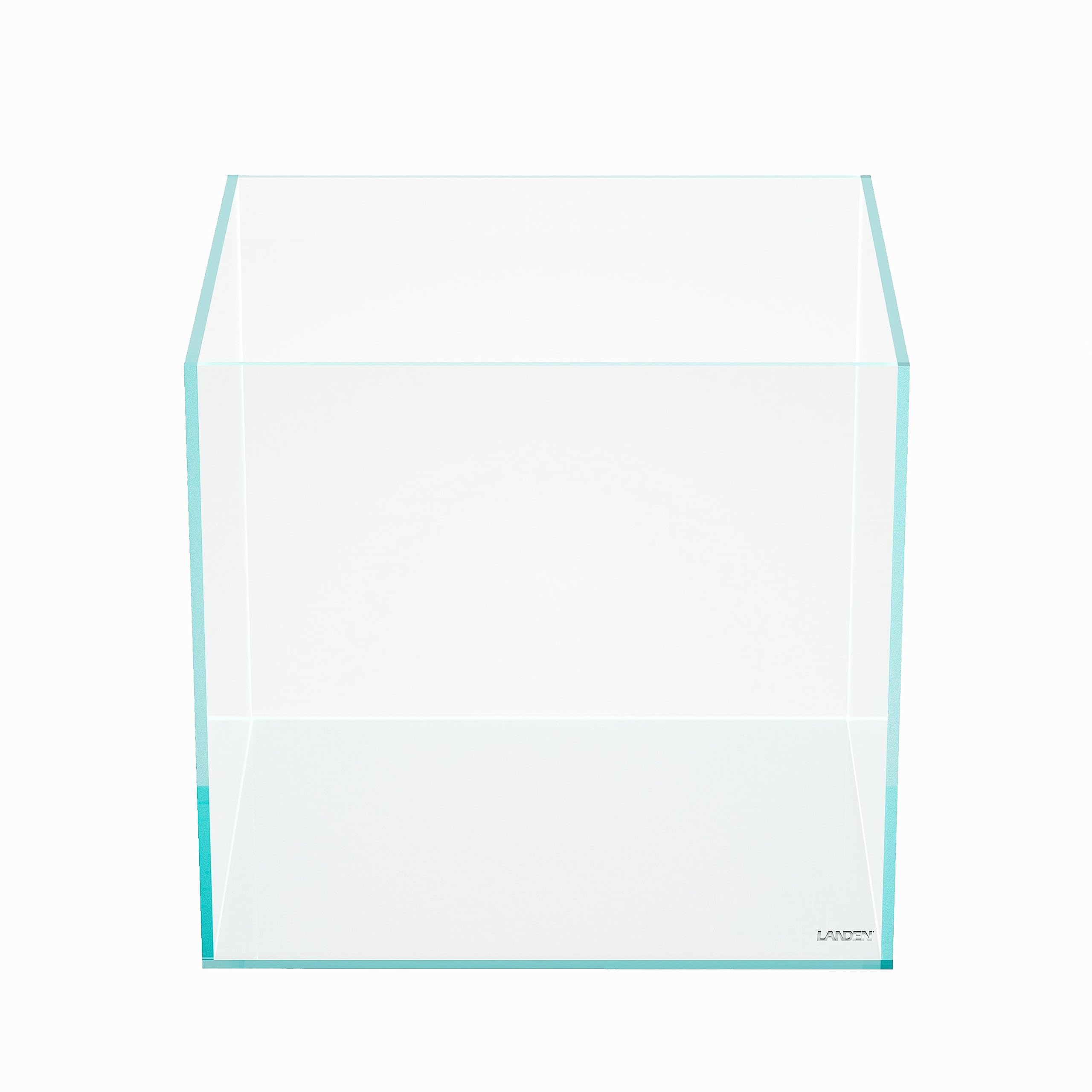 LANDEN cubo acuario 40 cm con sensación tridimensional para vistas desde cualquier ángulo