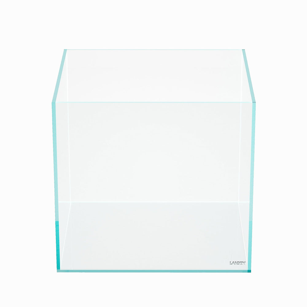 LANDEN cubo acuario 40 cm con sensación tridimensional para vistas desde cualquier ángulo