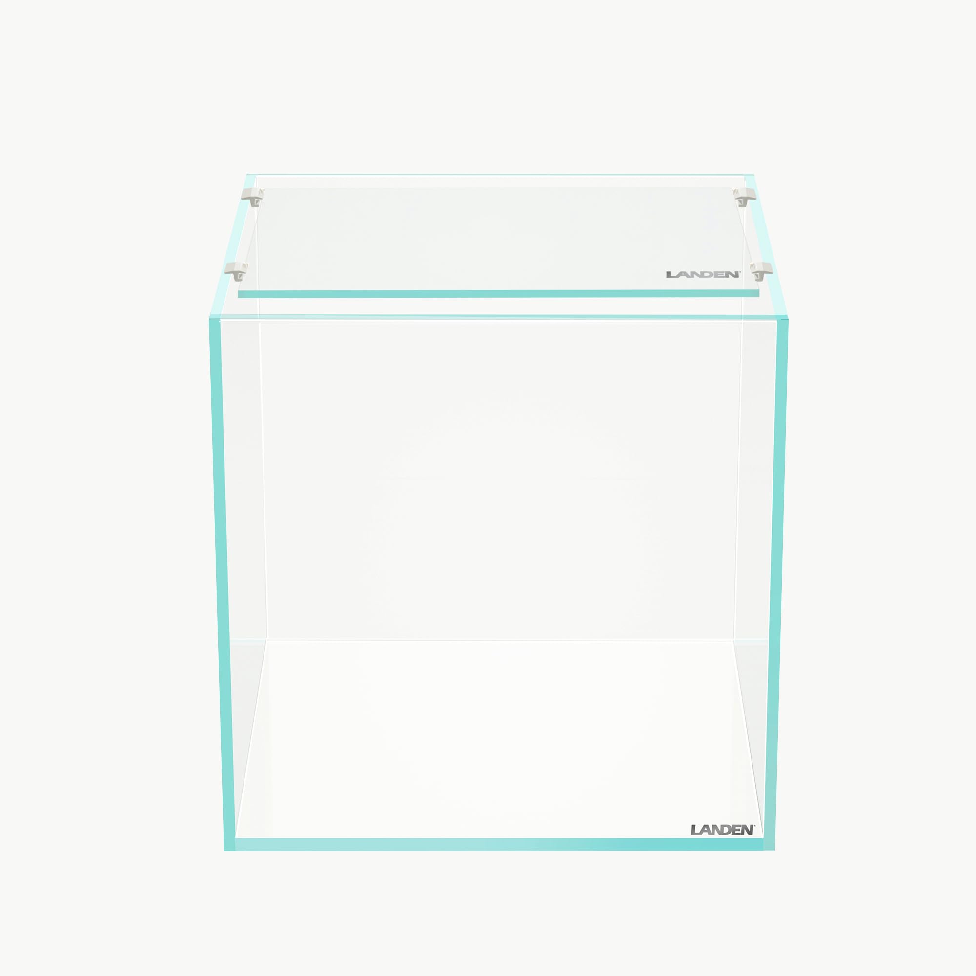 LANDEN diseño de vidrio claro, iluminación óptima para acuarios plantados.