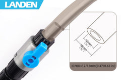 LANDEN manguera pvc sin BPA, segura para peces y organismos.