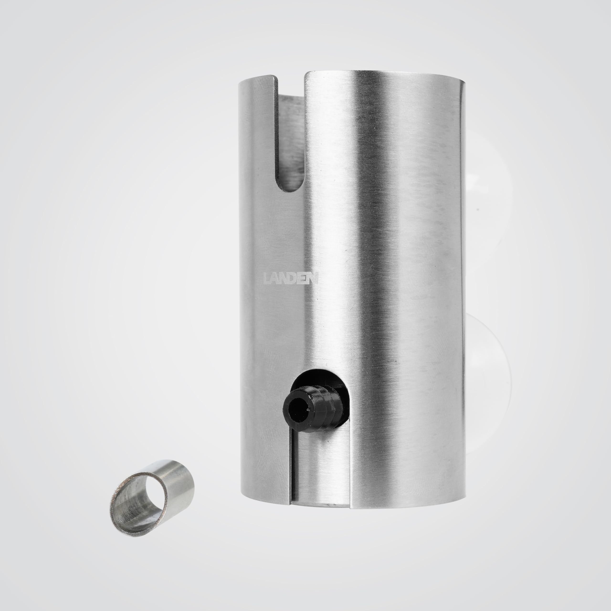 LANDEN PURA Mini, cuerpo de acero inoxidable, resistente y fácil de limpiar.