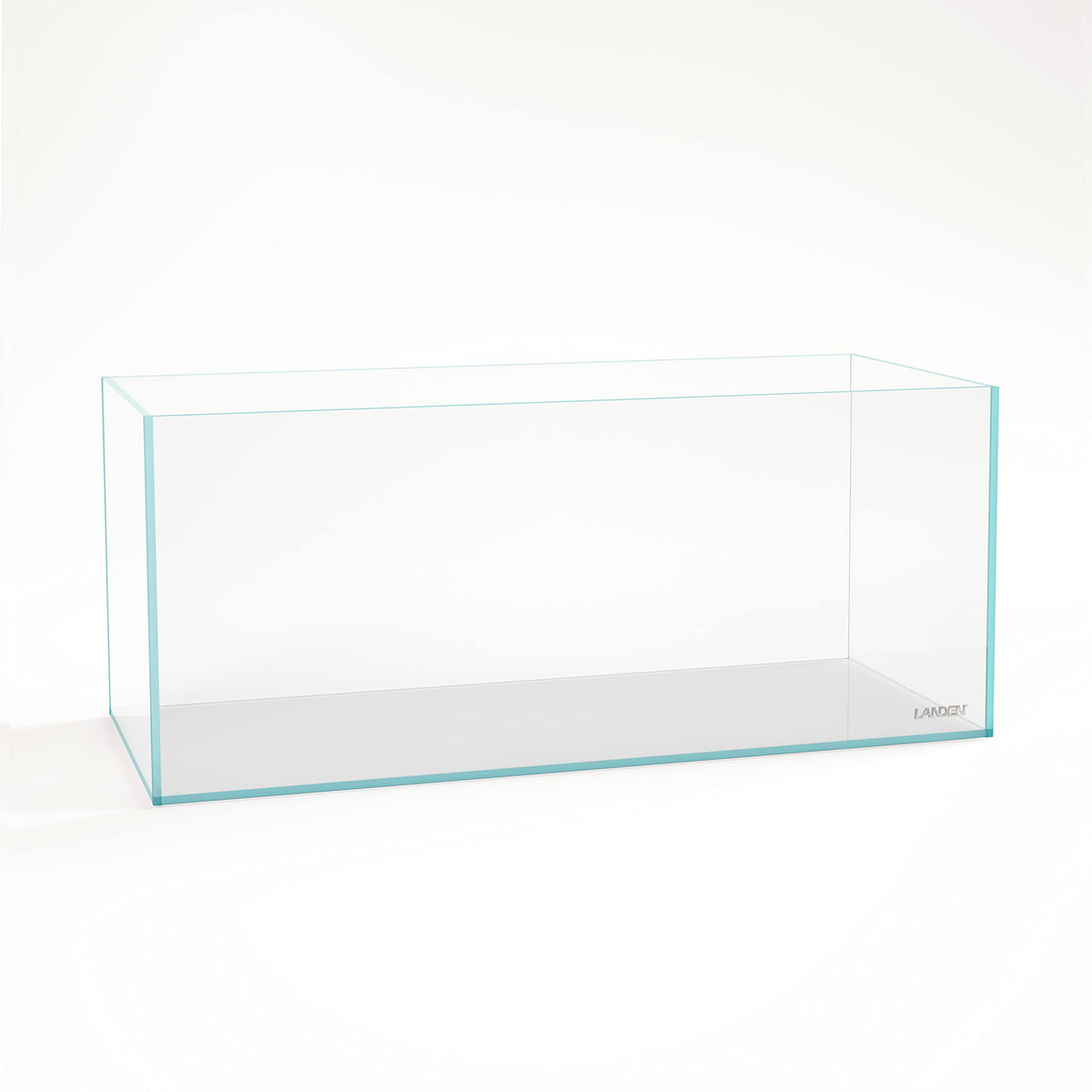 LANDEN tanque rimless con vidrio de alta transparencia para vistas claras del acuario.