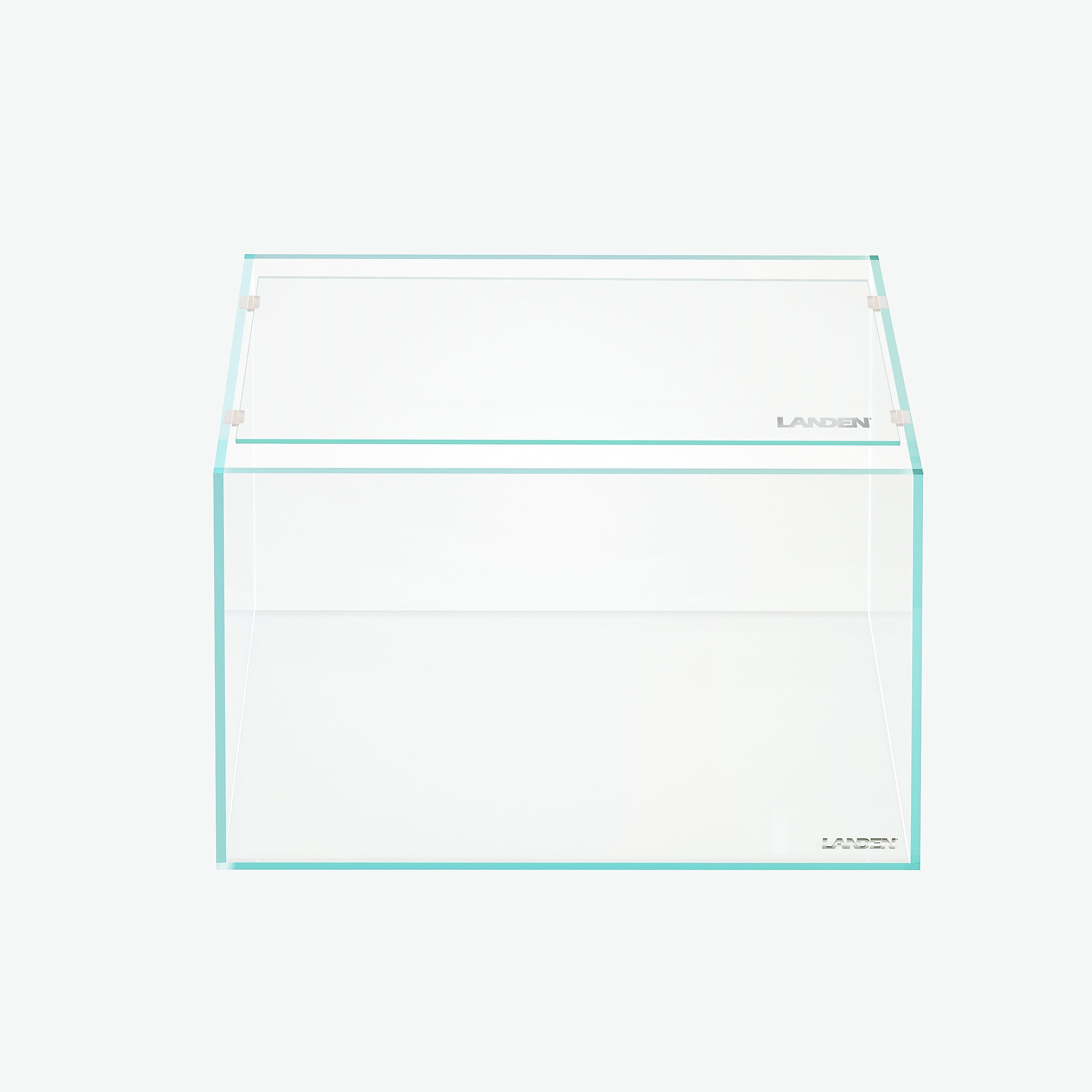LANDEN tapa de tamaño 342x168 mm para acuarios compatibles.