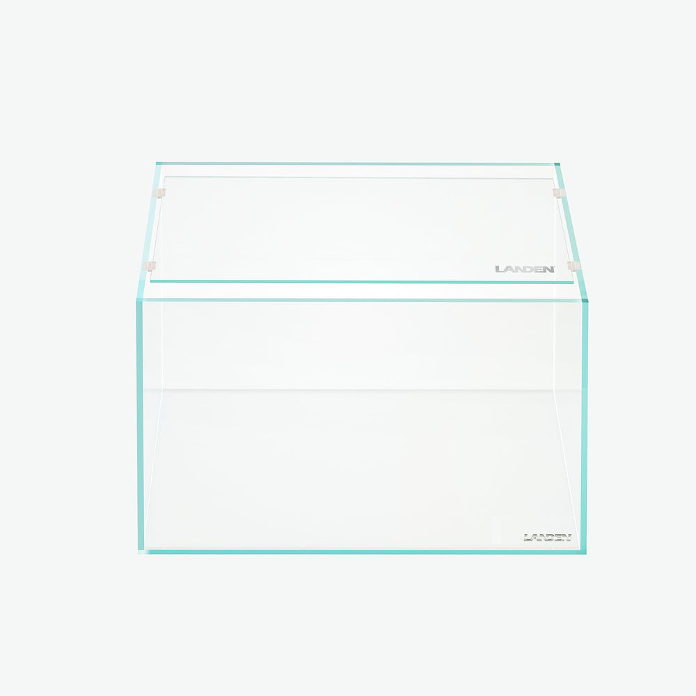 LANDEN tapa de tamaño 342x168 mm para acuarios compatibles.
