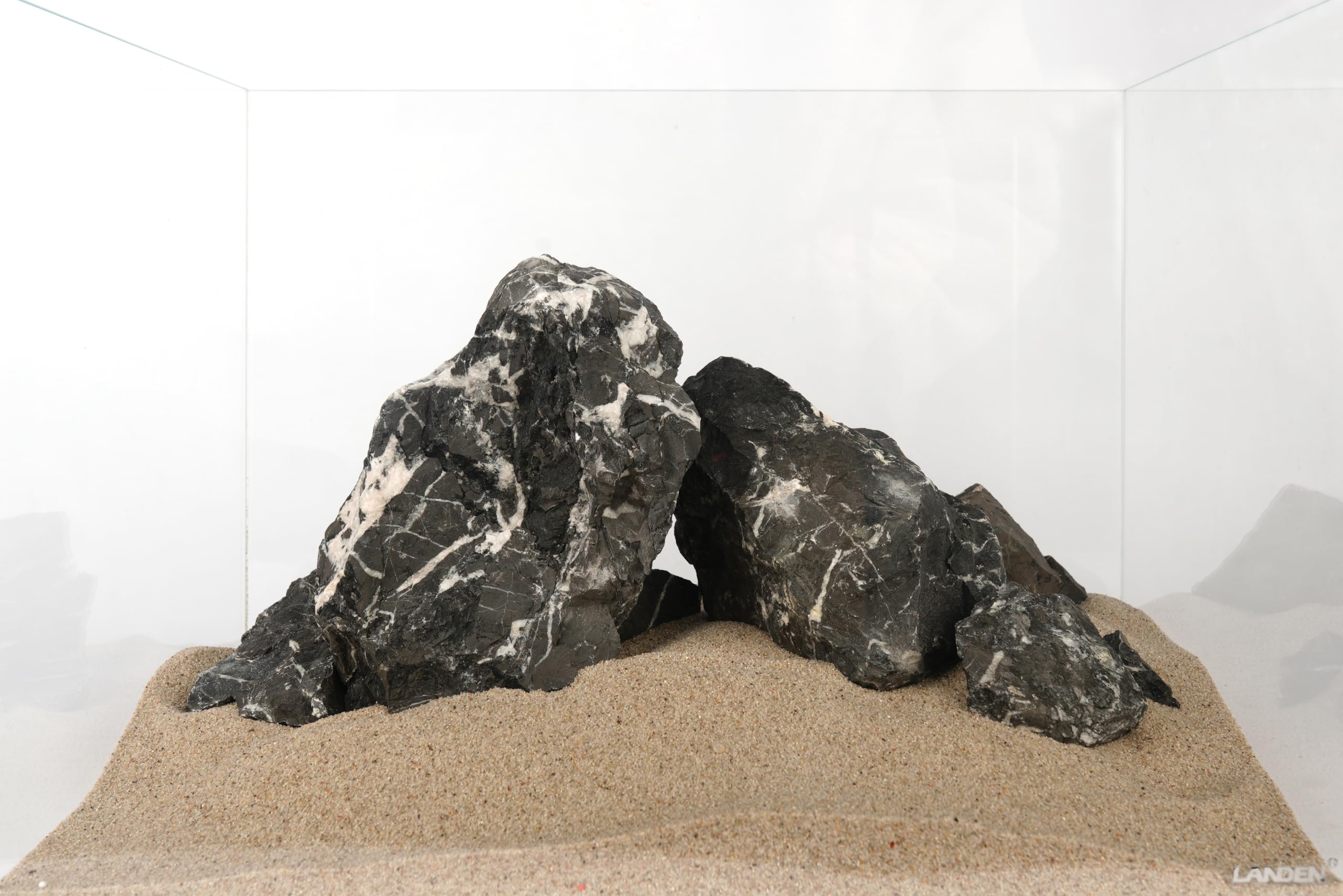 Piedras LANDEN TONWA para paludarium con ambiente natural.