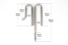 LANDEN tubos lirio 12mm para salida estable y oxigenación.
