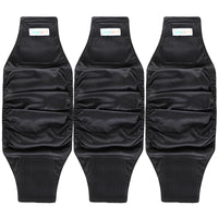 Langsprit bandas-panza para perro macho, 3 pack, ajuste cómodo y sin fugas.