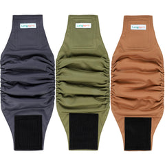 Langsprit banda absorbente para perros machos, ideal para evitar goteos diurnos