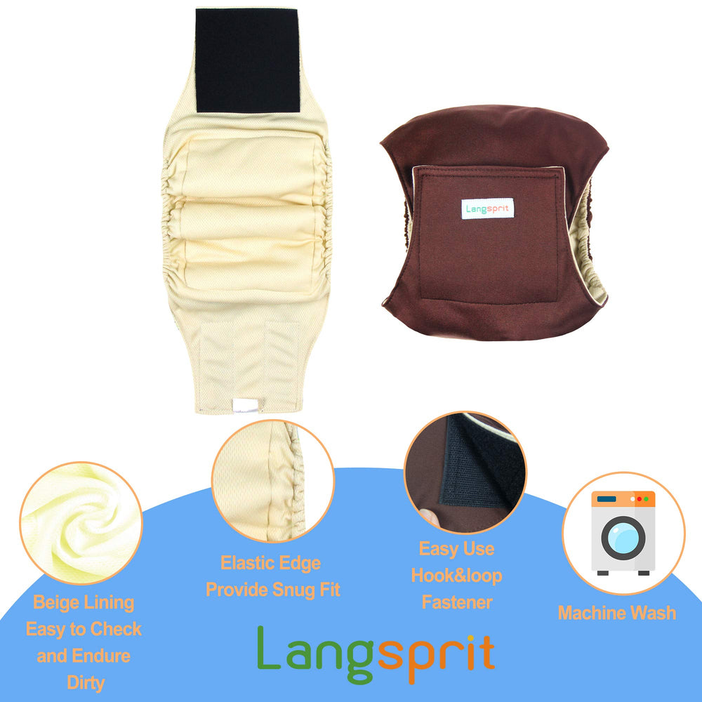 Langsprit diseño cierre velcro ajustable para un ajuste seguro