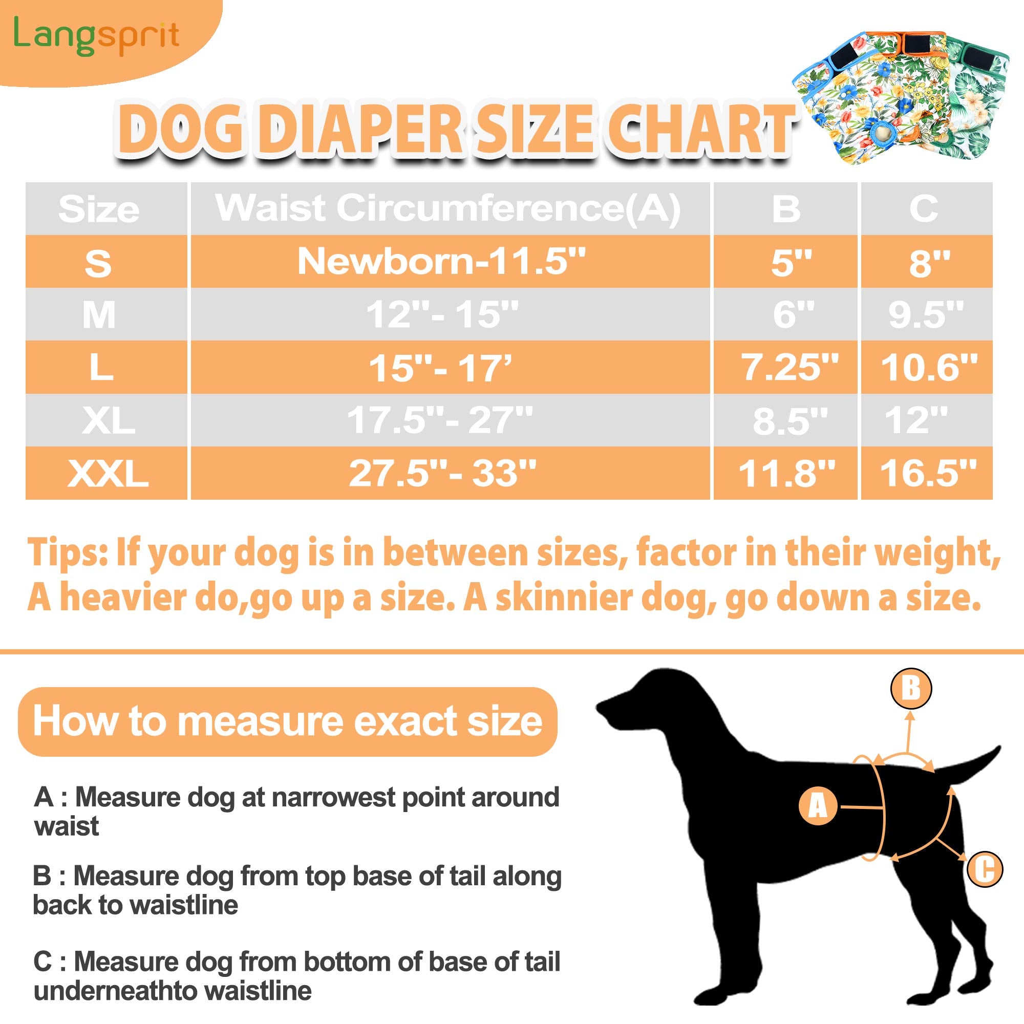 Langsprit: capas absorbentes que evitan fugas durante paseos.