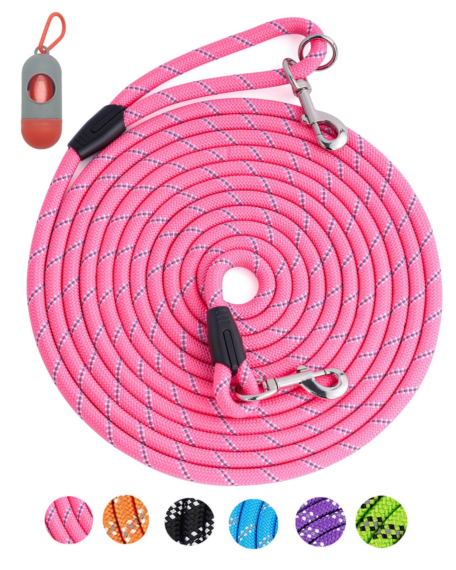 Lanwandeng correa para perros de 16 pies, enfoque entrenamiento y control durante paseos.