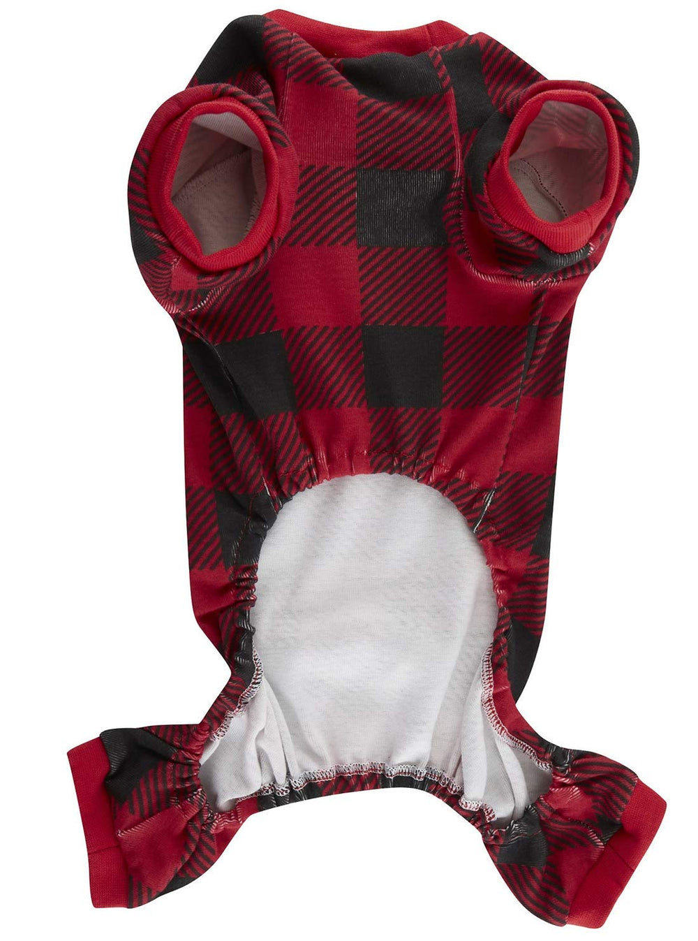 Pijama para perros Lanyarco, pecho 14-16 pulgadas, ajuste cómodo para movimiento.
