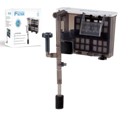 LAQUAL filtro acuario superficie: filtración completa para agua más clara.