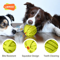 LaRoo bola dental para limpieza dental durante el juego.
