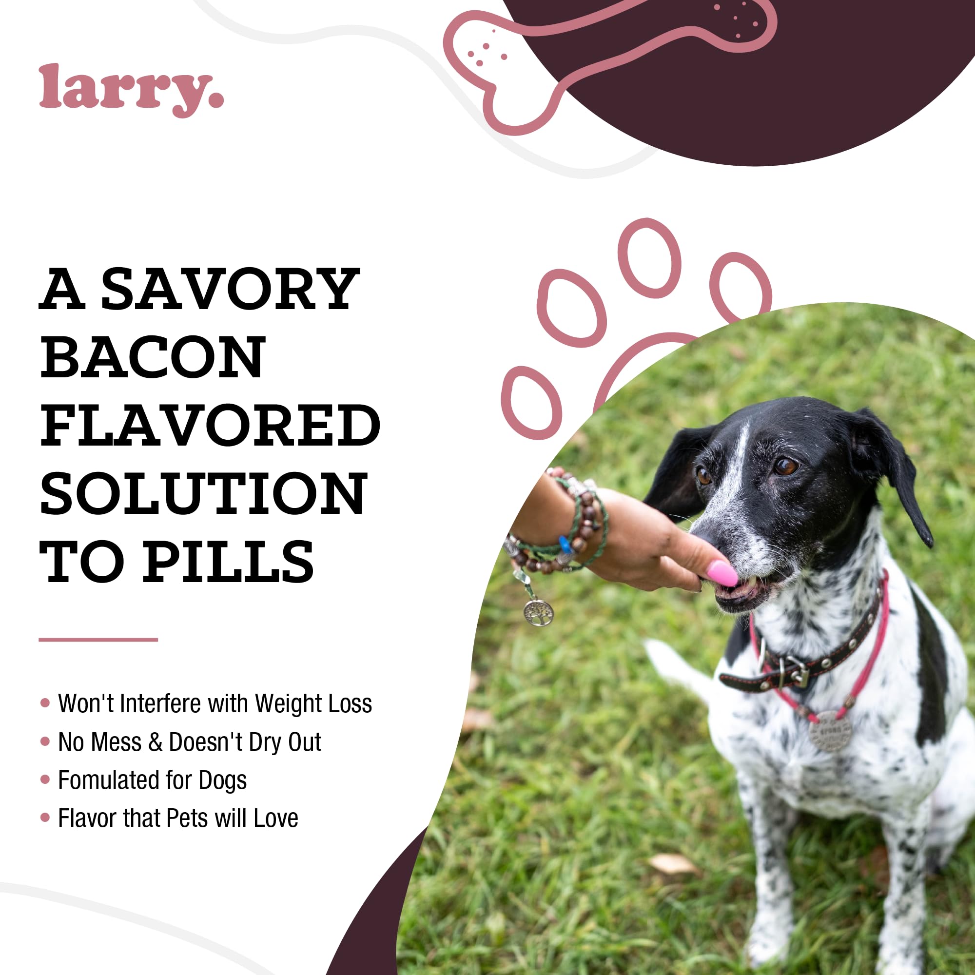 Larry hecho en Estados Unidos para cuidado de mascotas