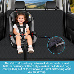 Lassie protector impermeable para asiento trasero mantiene seco el interior.