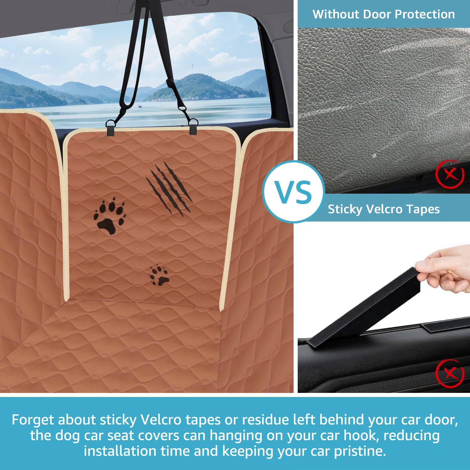 Lassie XL: capa impermeable de tres capas mantiene secos los asientos.