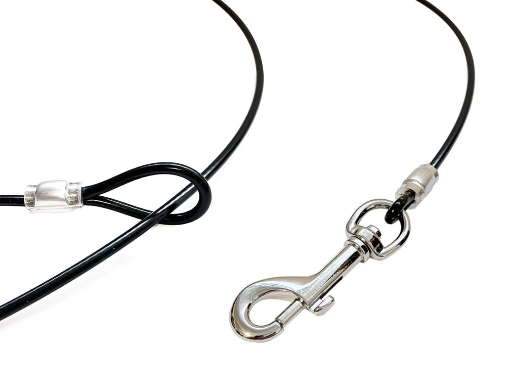 LAST LEASH correa corta de 6 pies, resistente y duradera para entrenamiento diario.