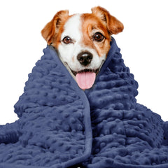 LaSyL manta ponderada para mascotas ayuda a dormir más tranquilo