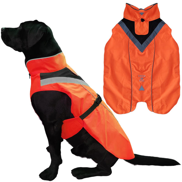 Lautus Pets capa impermeable para perros, vista general, protección ligera en lluvia