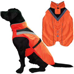 Lautus Pets capa impermeable para perros, vista general, protección ligera en lluvia