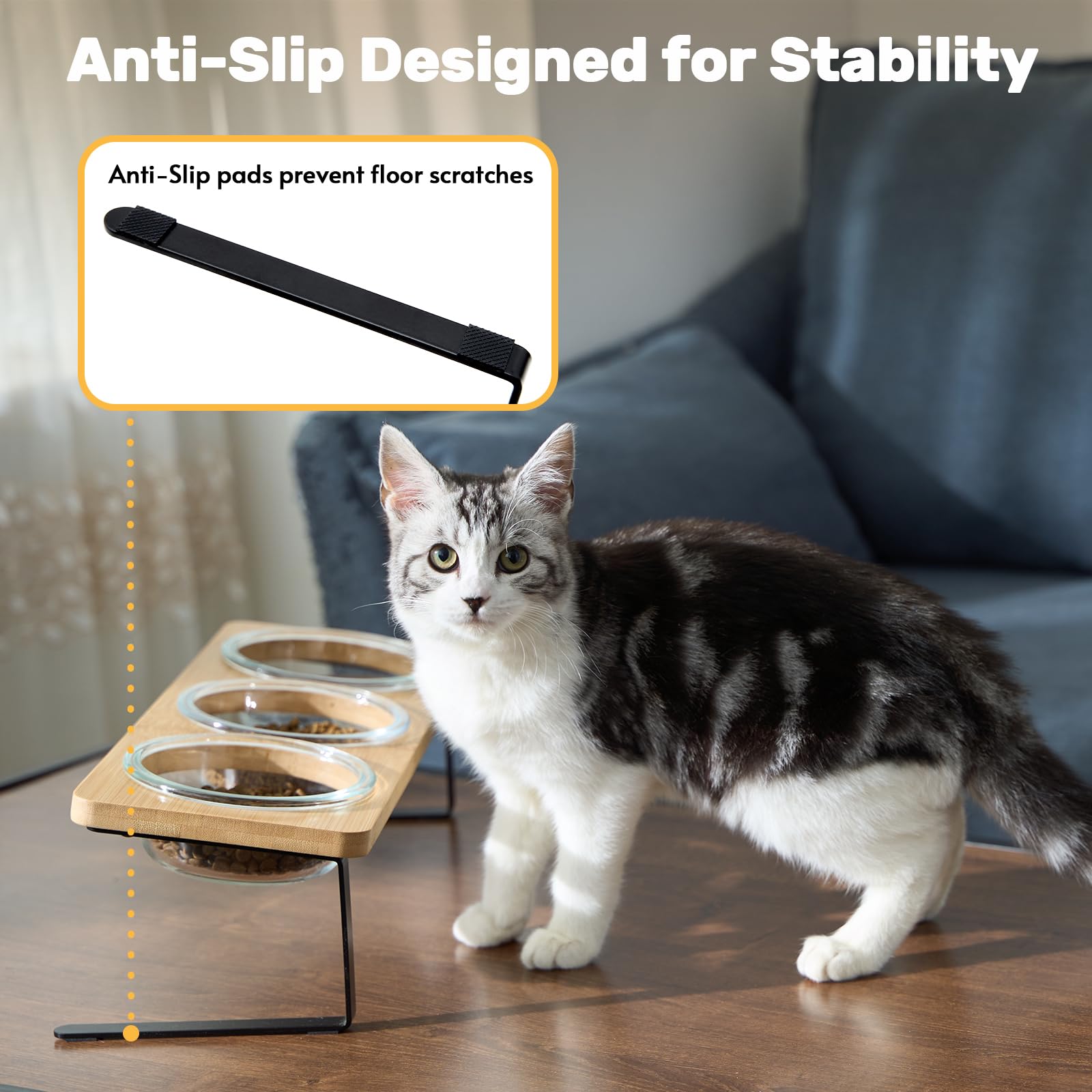 Lawfery uso multi-mascotas, ideal para hogares con varios animales sin desorden.