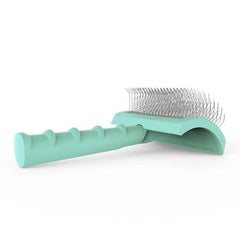 LBMBAIC cepillo mango curvado ergonómico para una sesión de aseo más cómoda
