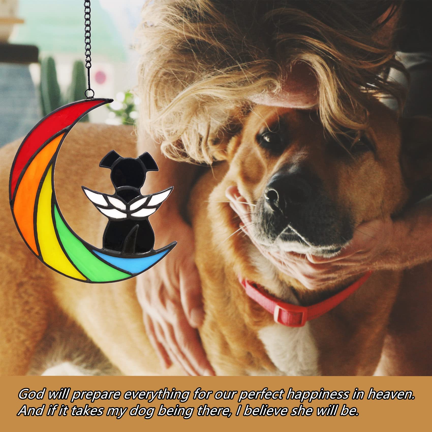 Lcensp suncatcher-recuerdo-perro-dulce: recuerdo delicado para días grises.