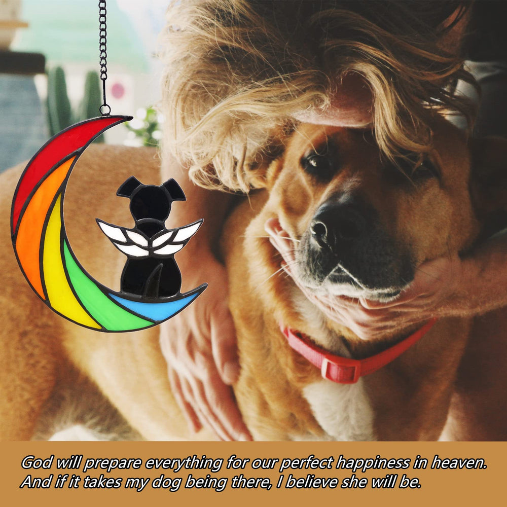 Lcensp suncatcher-recuerdo-perro-dulce: recuerdo delicado para días grises.