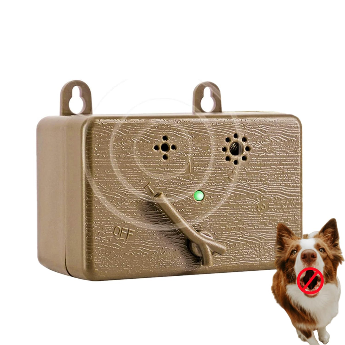 Lcyten dispositivo anti-ladridos ultrasonido con alcance de 50 pies para perros