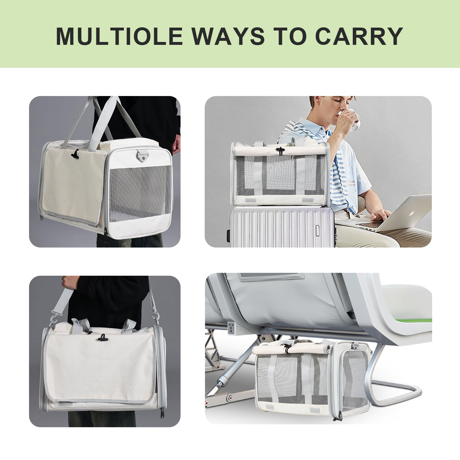 Correa de hombro ajustable para transportar con comodidad.