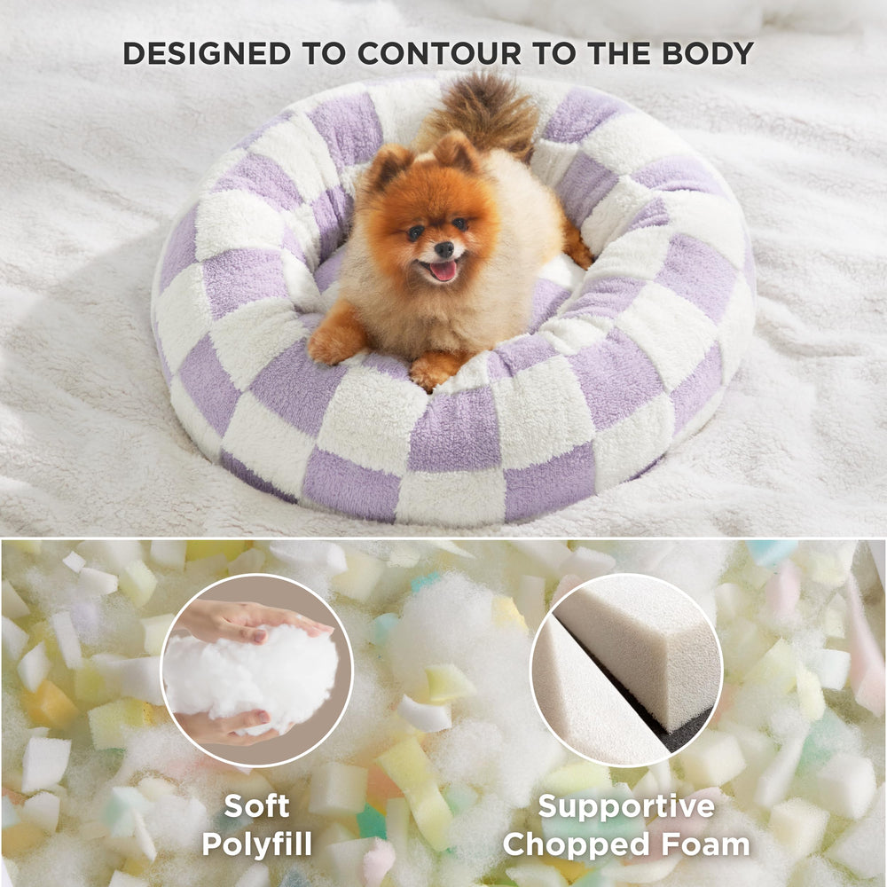 Borde elevado de LE SURE Donut ofrece apoyo para la cabeza durante el descanso.