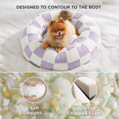 Borde elevado de LE SURE Donut ofrece apoyo para la cabeza durante el descanso.
