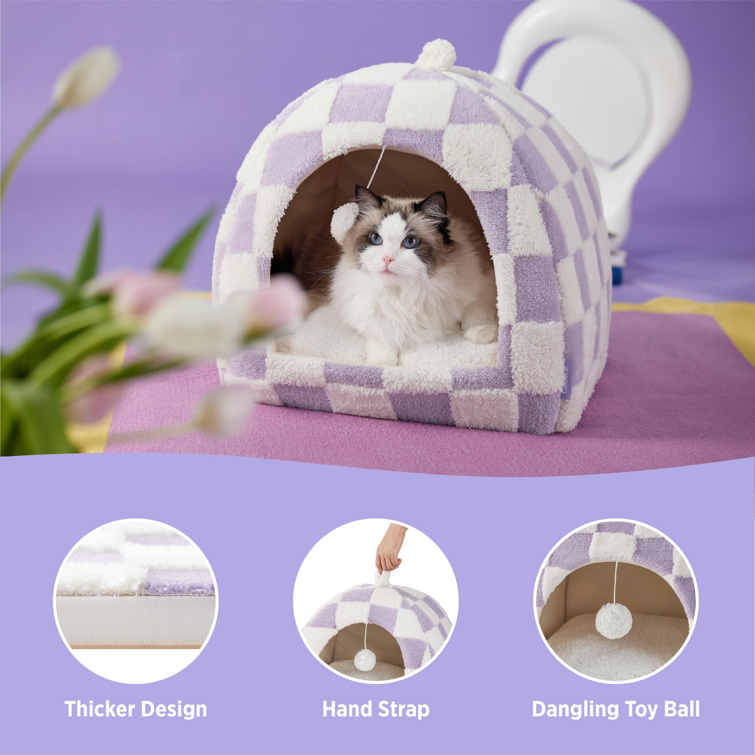 LE SURE Cama Gato Asa Transporte para moverla entre habitaciones