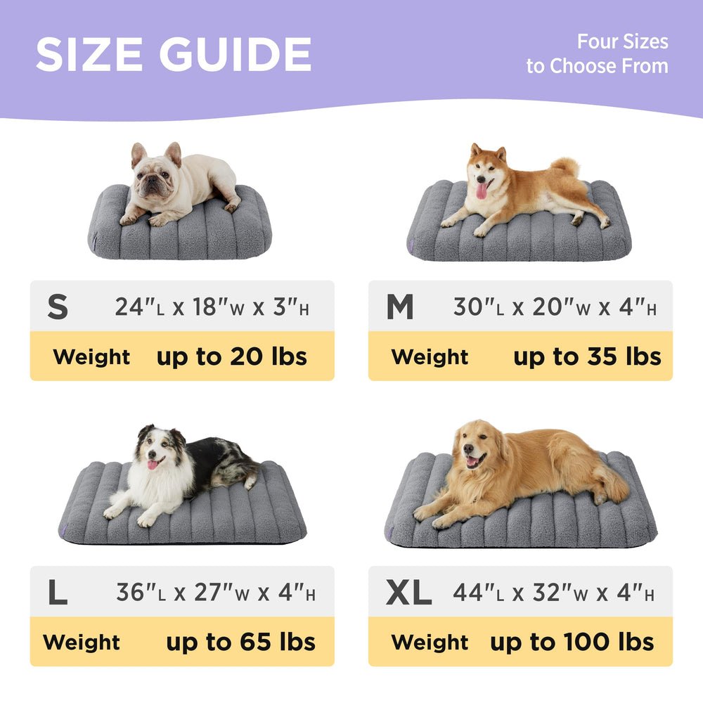 LE SURE Cama para perro 92x69 cm, ideal para uso interior.
