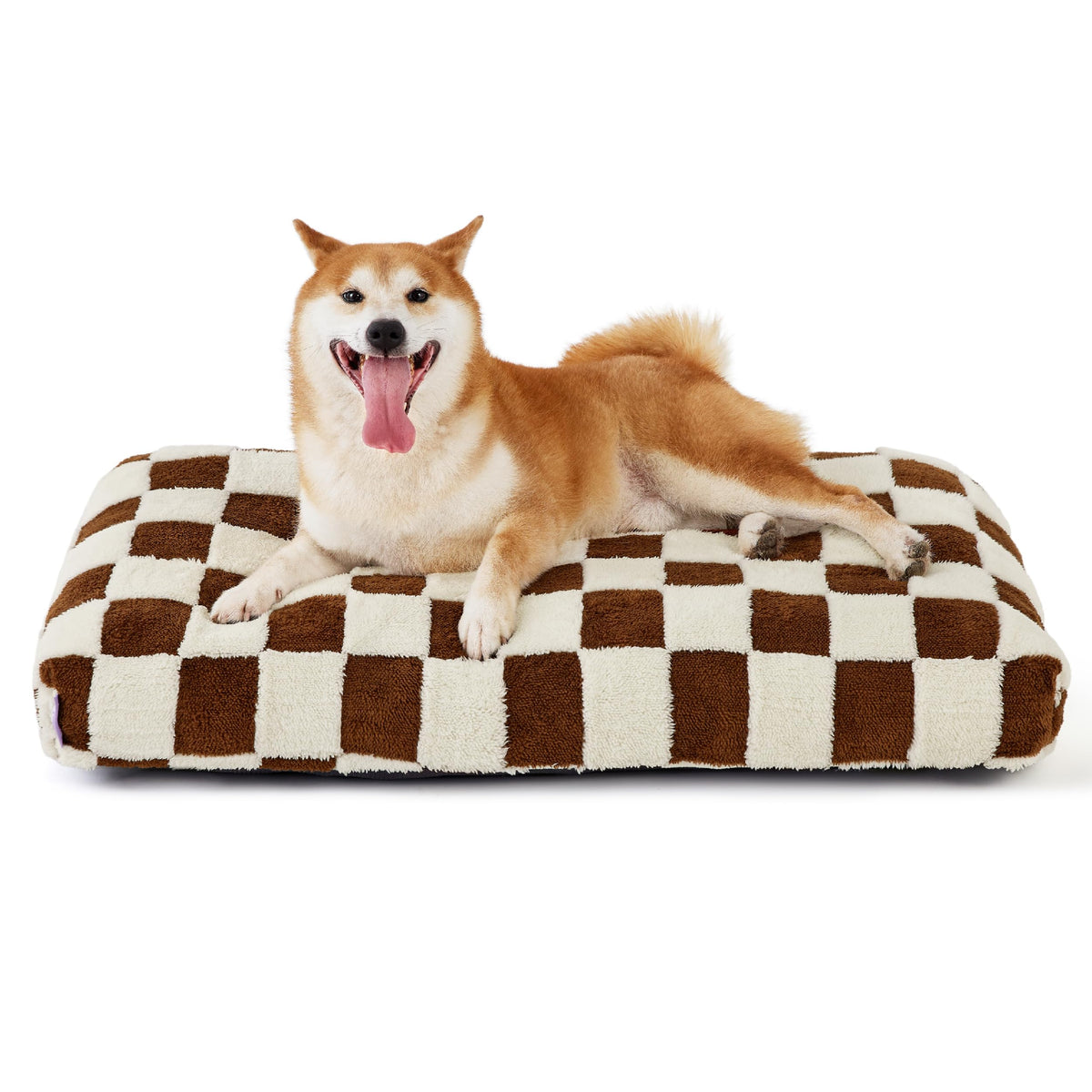LE SURE cama para perro grande con espuma triturada, soporte cómodo para dormir