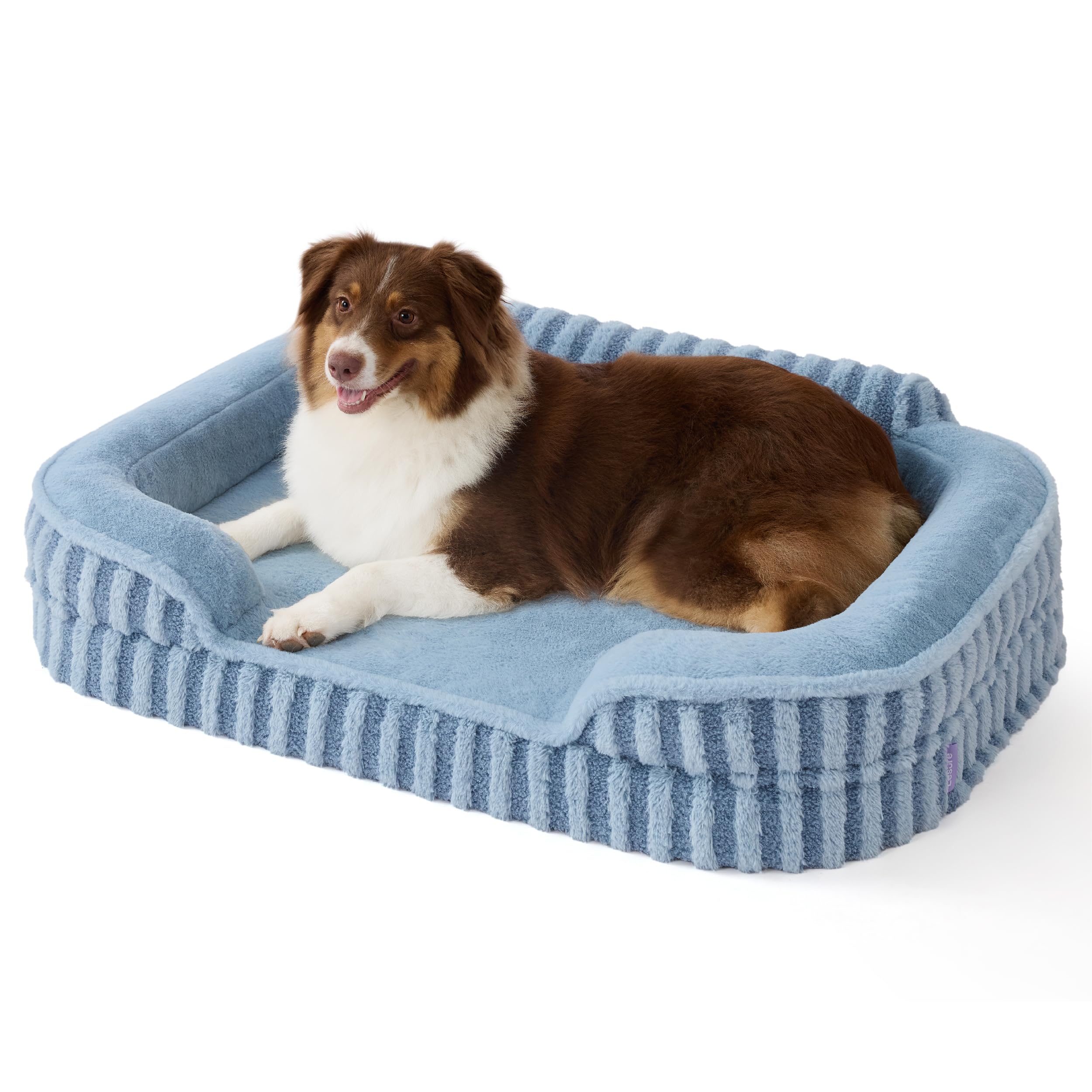 LE SURE cama-perro-grande-ortopedica: soporte suave para articulaciones y descanso prolongado