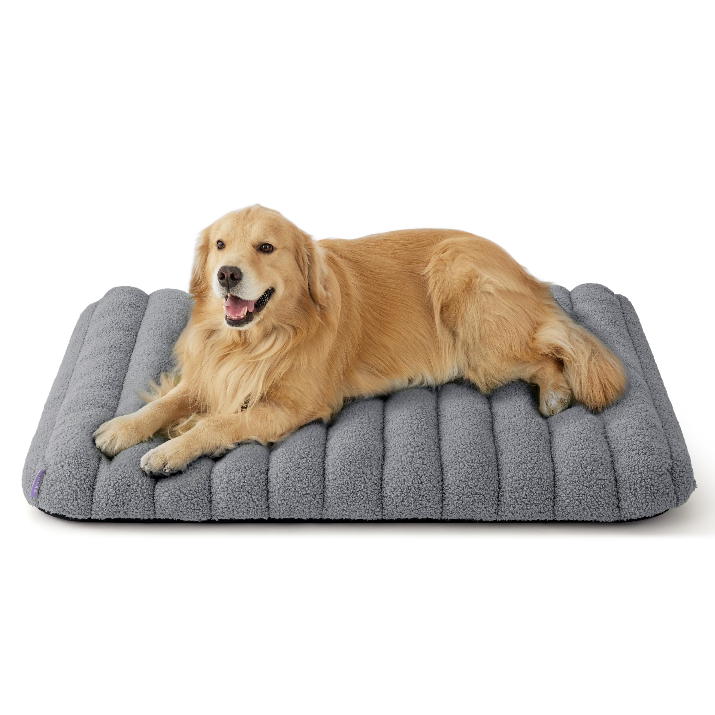 LE SURE cama XL para perro con sherpa plush ofrece descanso cómodo.