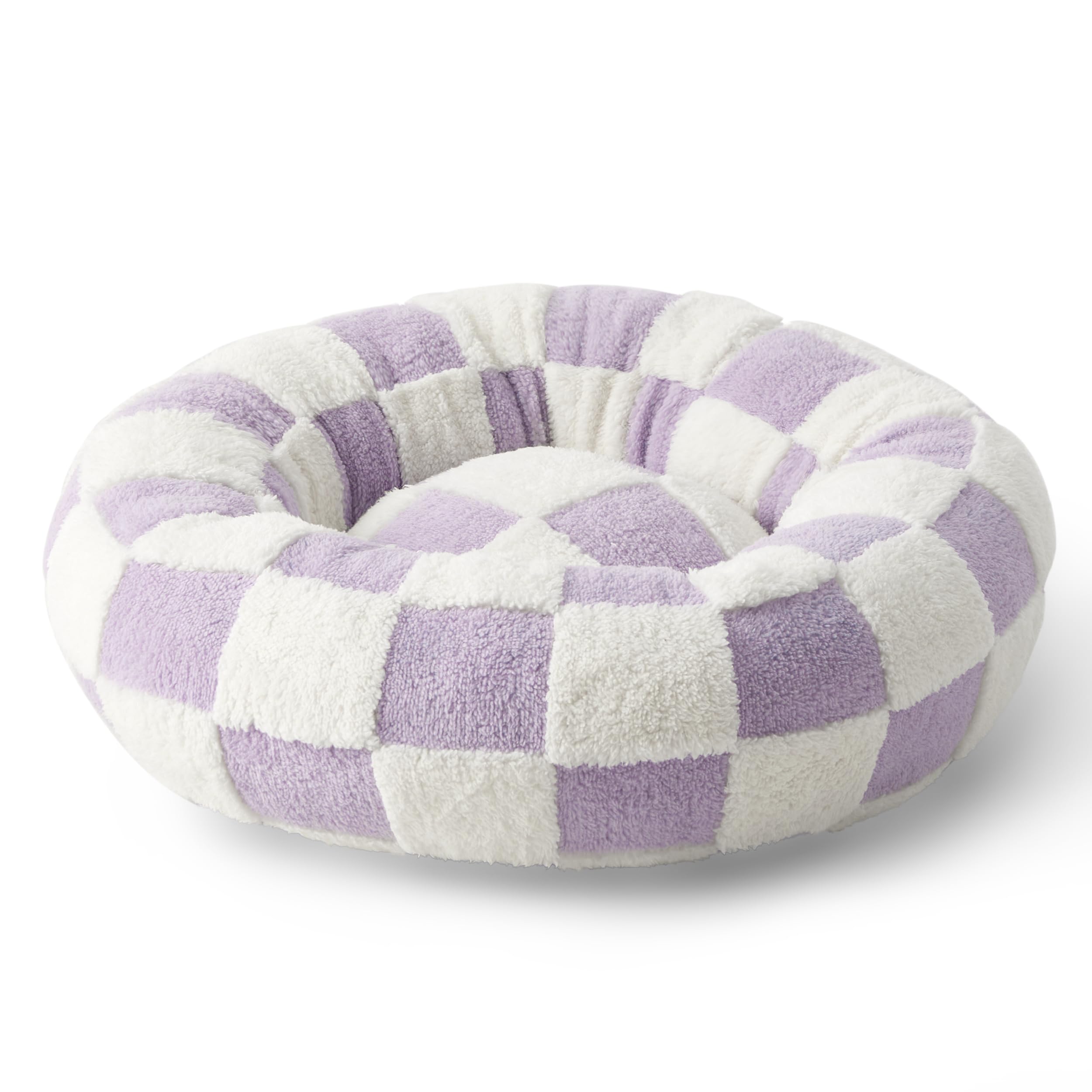 Cama LE SURE morada, fácil de limpiar, para uso diario del hogar.