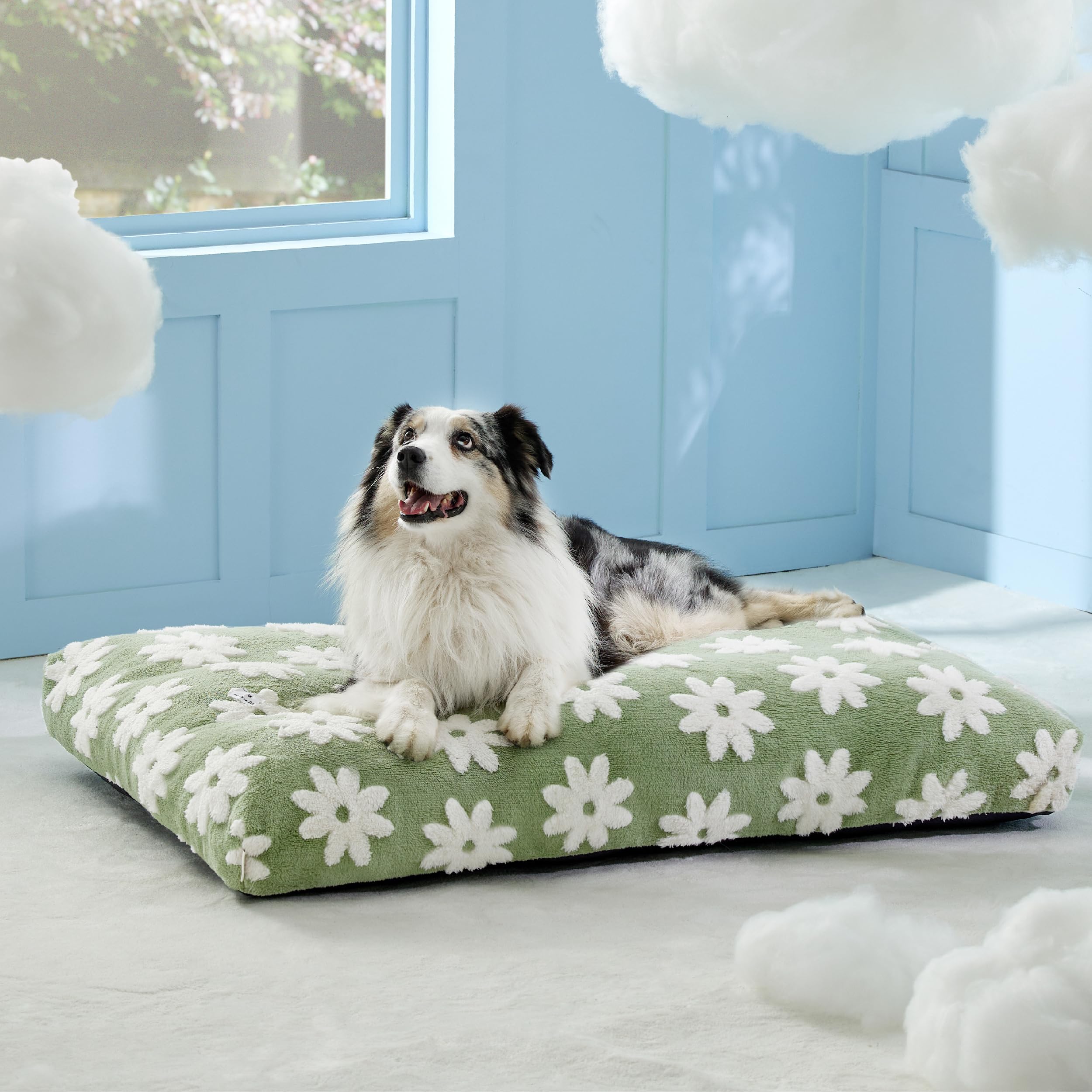 Diseño moderno en verde de LE SURE XL para mejorar la decoración y el descanso.
