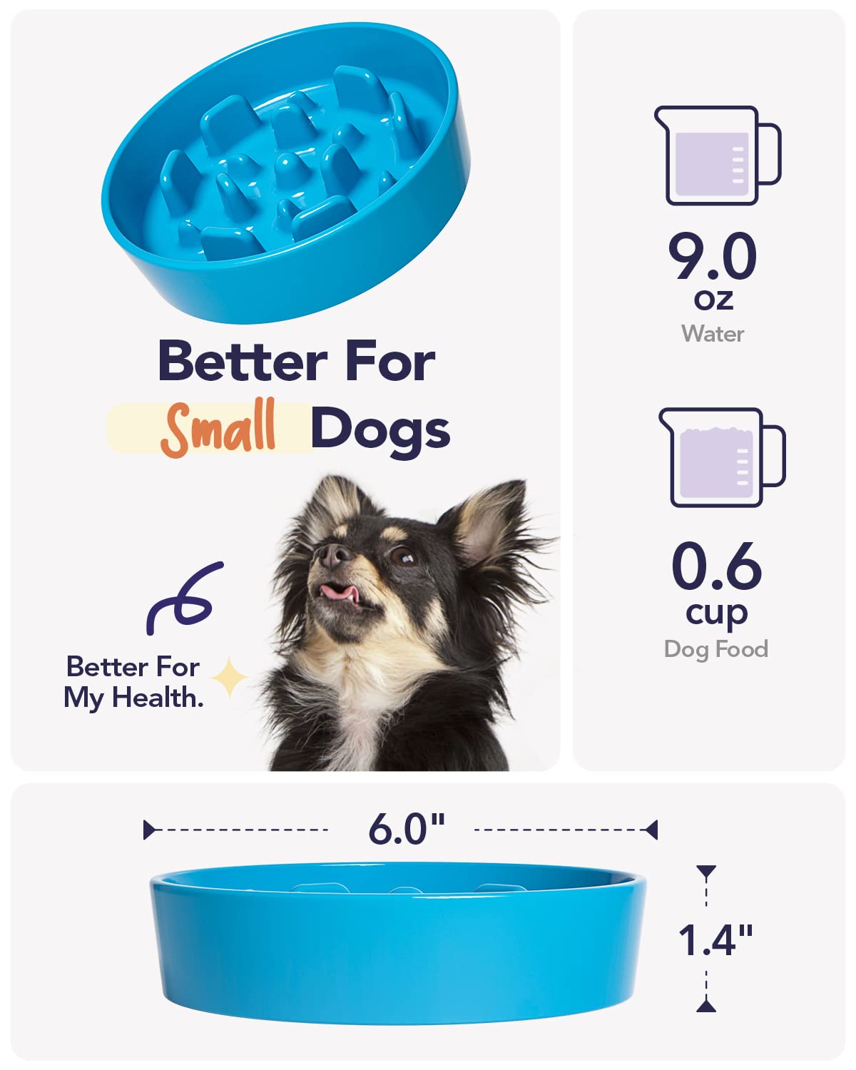 LE TAUCI apto para microondas facilita calentar la comida de tu mascota