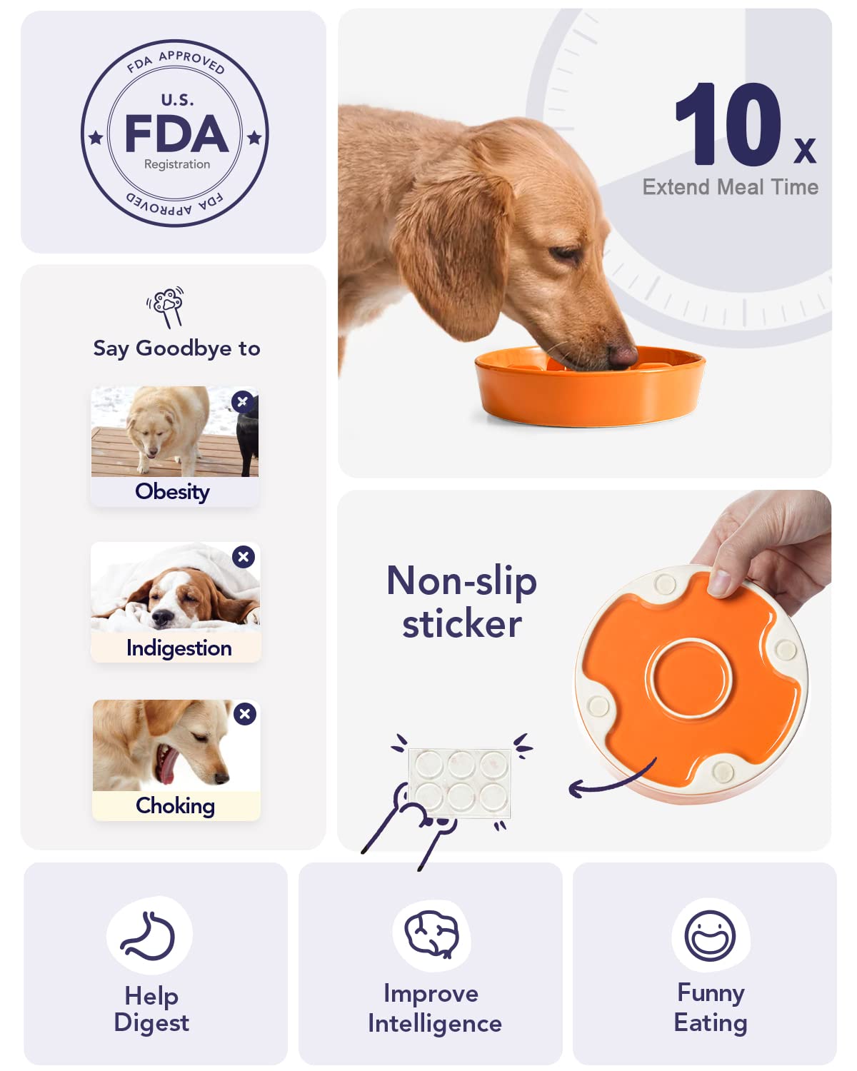 LE TAUCI ideal para perros pequeños y gatos durante cada comida