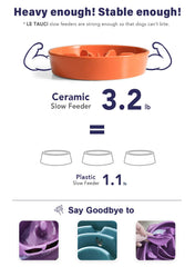 LE TAUCI tazon ceramico microondas seguro conveniente para calentar comida