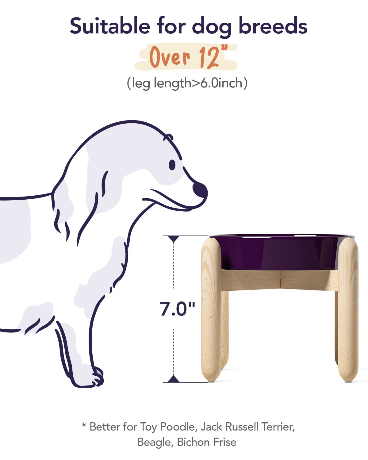 LE TAUCI compatible con microondas, fácil de recalentar la comida de tu mascota.