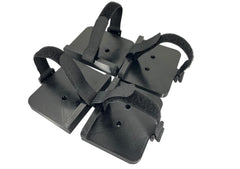 Leafgreen soporte universal para fuente de alimentación montado en pared, ordena cables y reduce desorden.