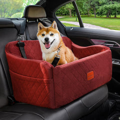 Asiento elevador Lealchum para perro en coche, comodidad y seguridad
