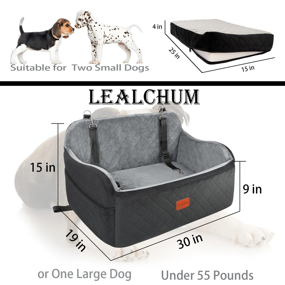 Lealchum: sistema de seguridad con cinturón y base antideslizante para viajar seguro.