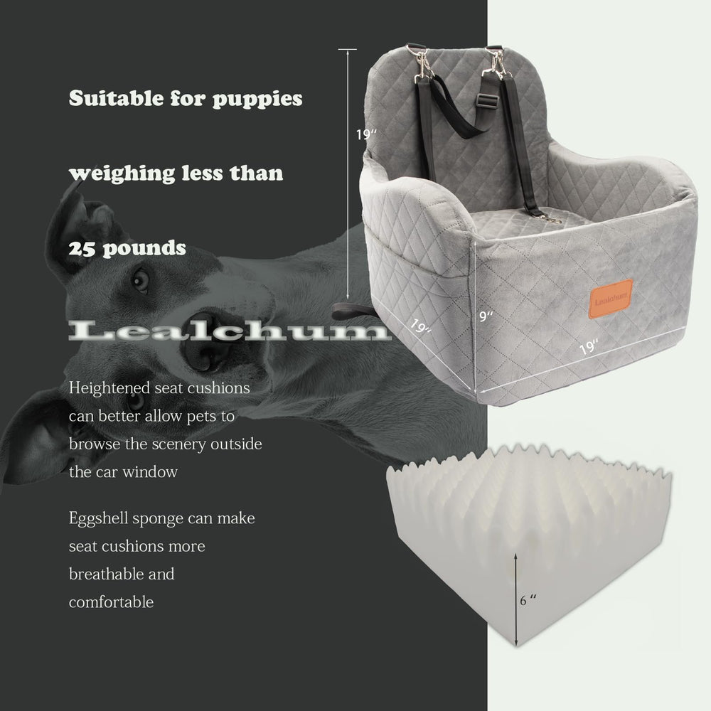 Lealchum revestimiento ultra suave en gris para mayor comodidad.